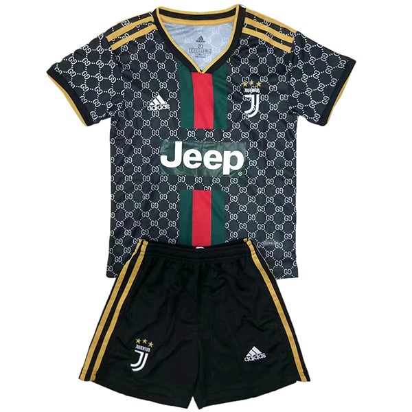 Camisetas Juventus Especial Niño 2019-20 Gris Negro